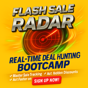 Flash Sale Radar: Real‑Time Deal Hunting Bootcamp